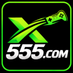 X555 Game APK logo and casino games download platform for Android users in Pakistan